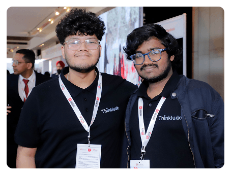 Thinklude team at TiE CON Chandigarh