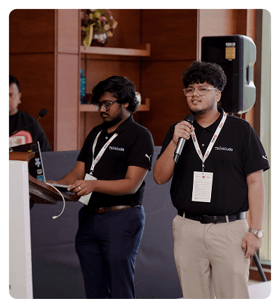 Thinklude speaking at TiE CON Chandigarh 2025